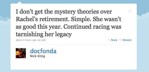 Nick Kling tweet