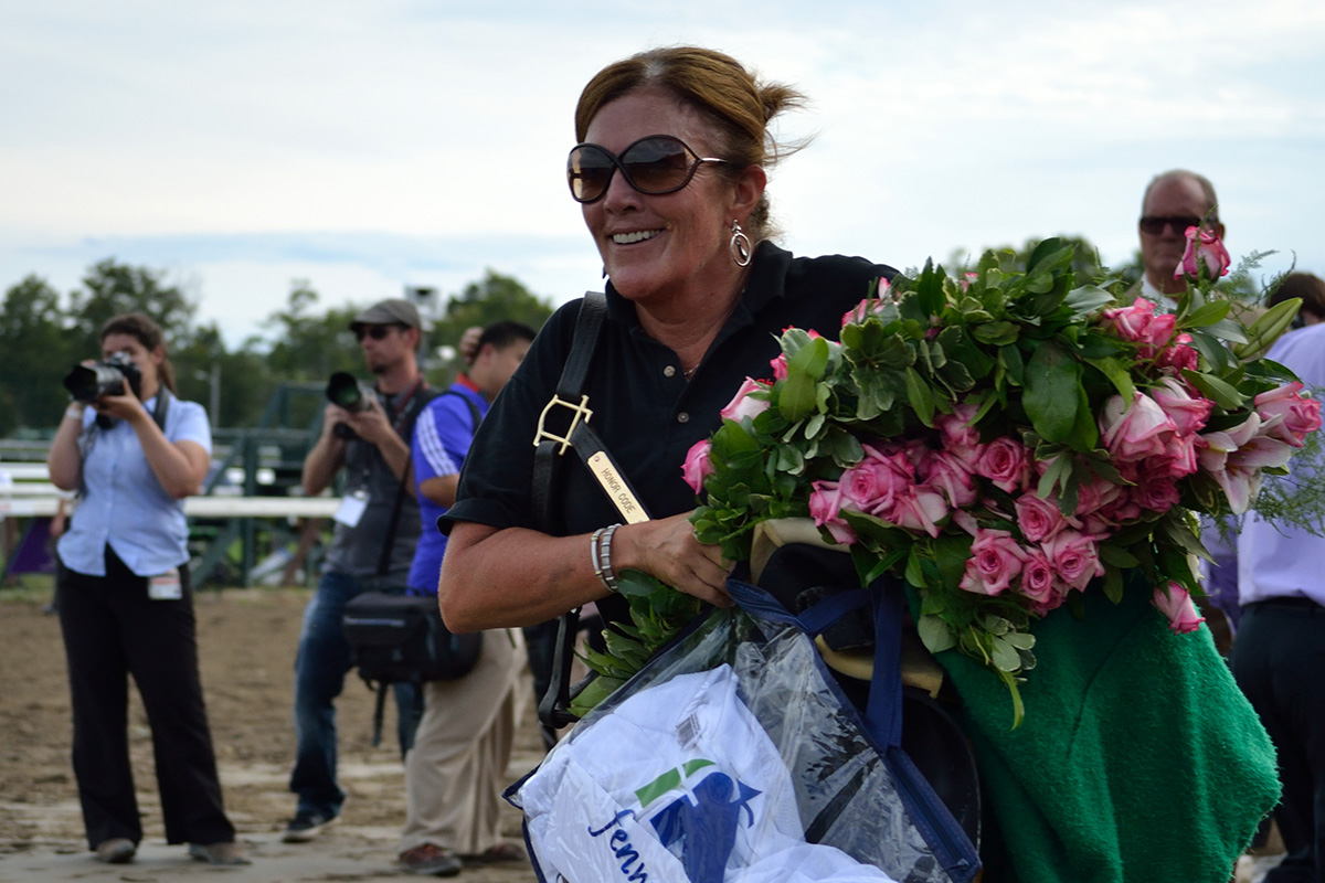 Connections of Whitney winner Honor Code leave the track with smiles