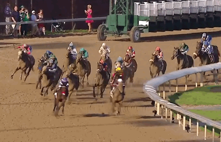 The 2016 Kentucky Derby field turns into the Churchill Downs stretch