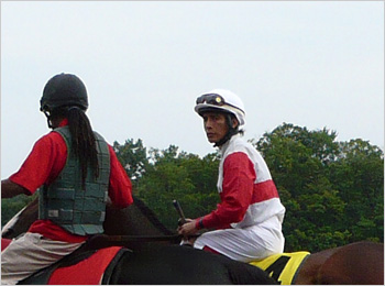 Edgar Prado on Carriage Trail