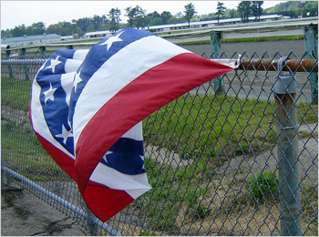 Fourth of July flag