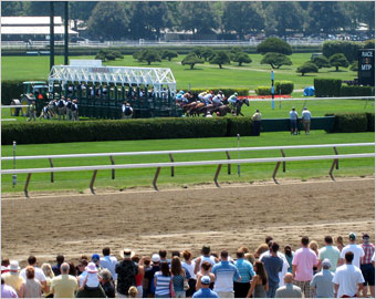 Saratoga opening day