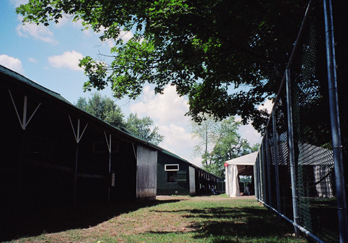 Saratoga detention barns, August 2005